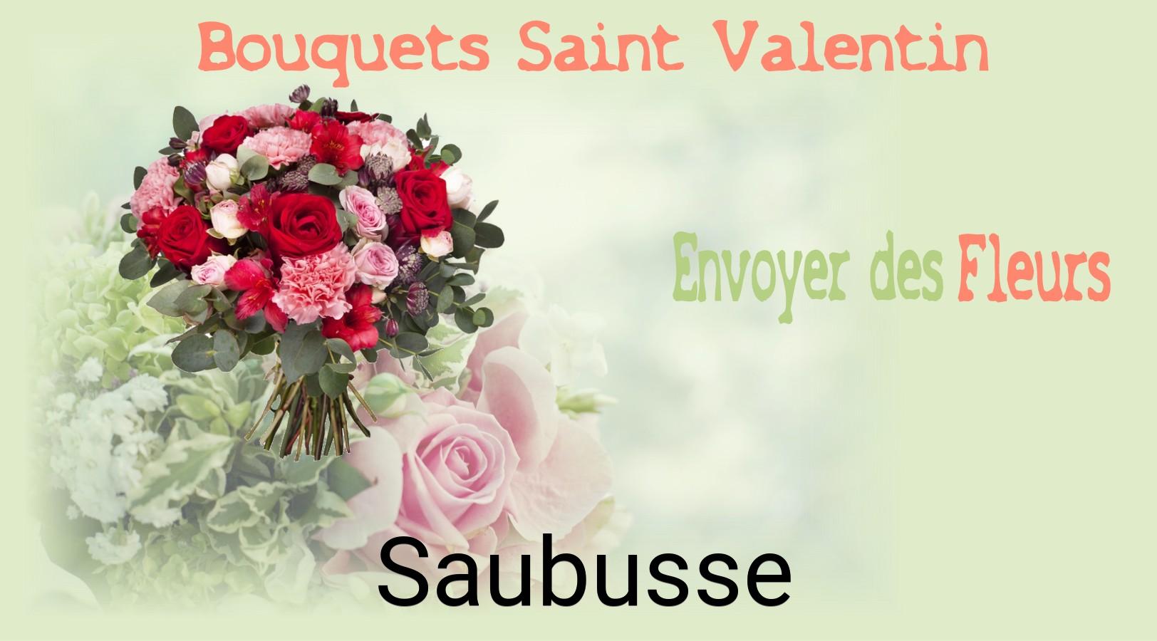 Roses de Saint-Valentin livrées à Saubusse