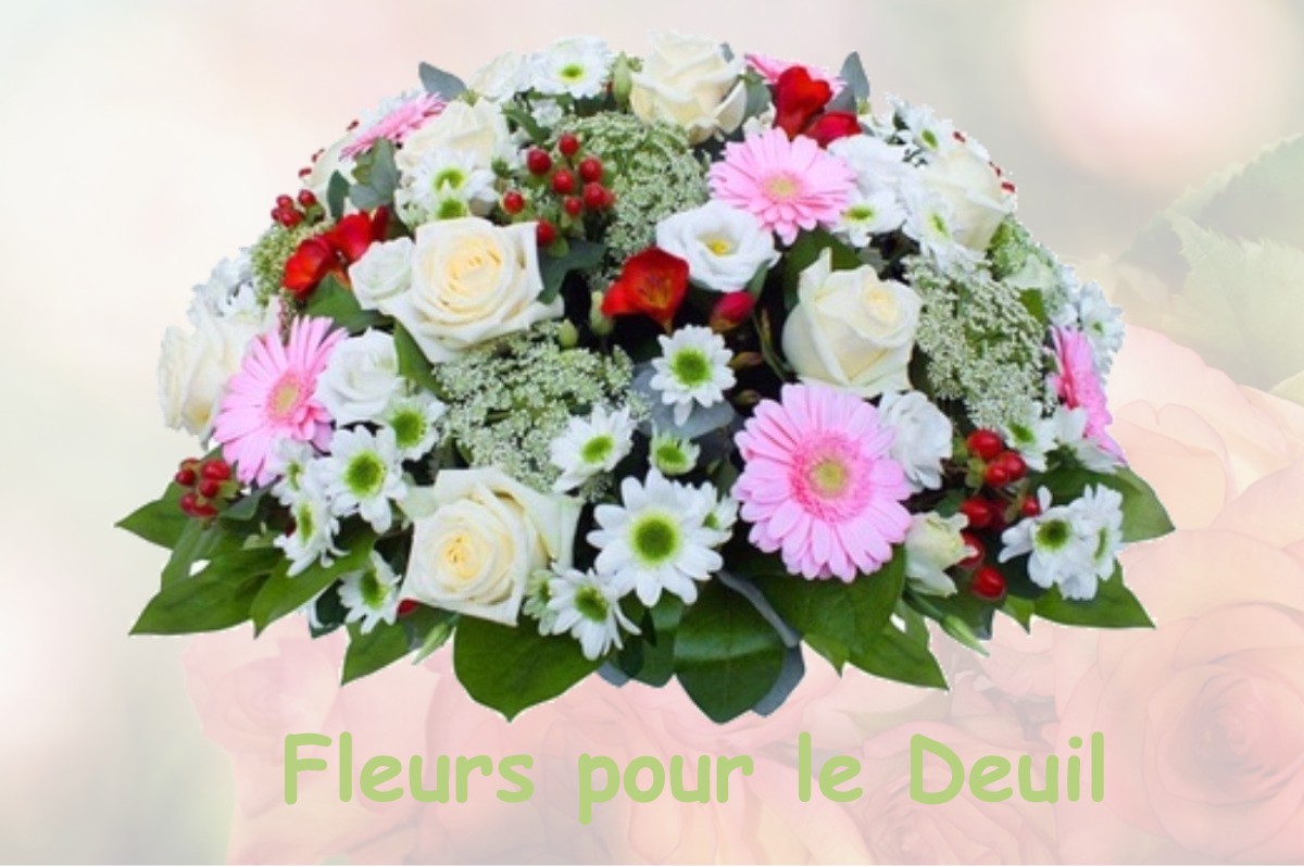 fleurs deuil SAUBUSSE